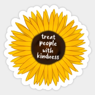 Sunflower With Text- TPWK Sticker